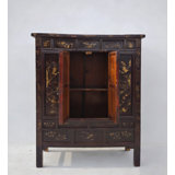Antique Chinese Chinoiserie-Style Cabinet