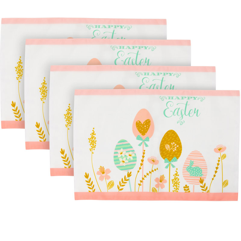 Polyester Abstract Rectangle Placemat