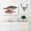 Croaker Fish and Squirrelfish by Mark Catesby - Wrapped Canvas-55317510