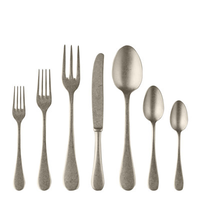Ensemble de couverts Vintage Pewter - 32 pièces - Champagne