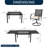 Attebery 8 - Person Patio Dining Set with Extendable Rectangular Table-790017107