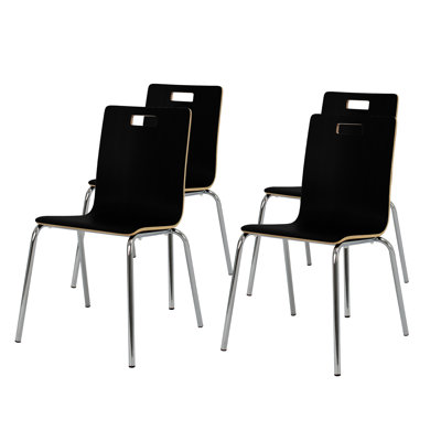 Alexis Stack Chair, Pack of 4