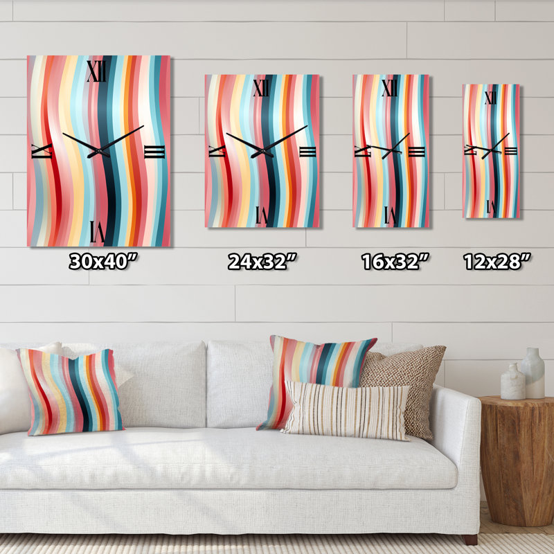 Horloge murale Energetic, H 40 po x l 10 po x P 1 po