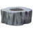 Manchester Outdoor Classic Concrete Fire Table 45,000 BTU - Includes Lava Rocks & PVC Cover-80411721-49259714