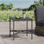 Table de bout d'extérieur 16,75 po - Fer thermolaqué, polyvalente et durable - S'agence parfaitement avec les chaises de patio et les causeuses