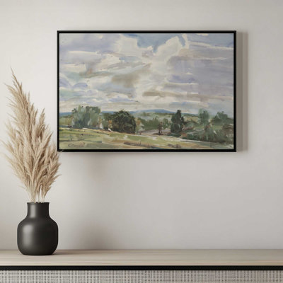 «Distant View of Somers Mountain» par Stephen Calcasola, reproduction d'art sur toile