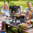 GDY 23.82'' W Portable Charcoal Grill