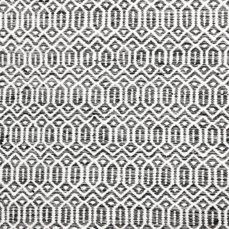 Chatham Geometric Area Rug in Black/White, Rectangle 10' x 14'