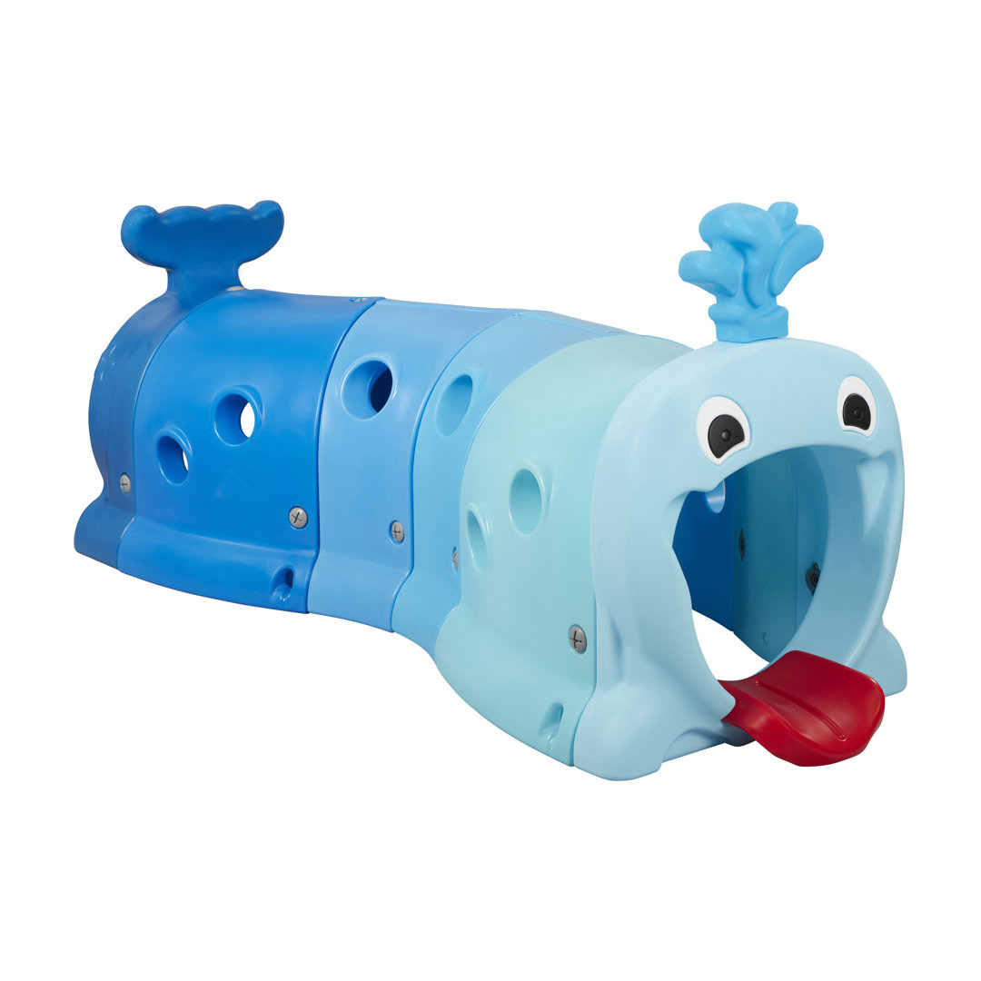 ECR4Kids Willow Climb-N-Crawl Whale, Jumbo, Play Structure ECR4Kids