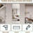 Full-Length Frameless Mirror with Rounded Corners-1470148399