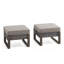 Pouf d'extÃ©rieur en osier Allcot avec coussin SunbrellaÂ®-1658531312-1658531310