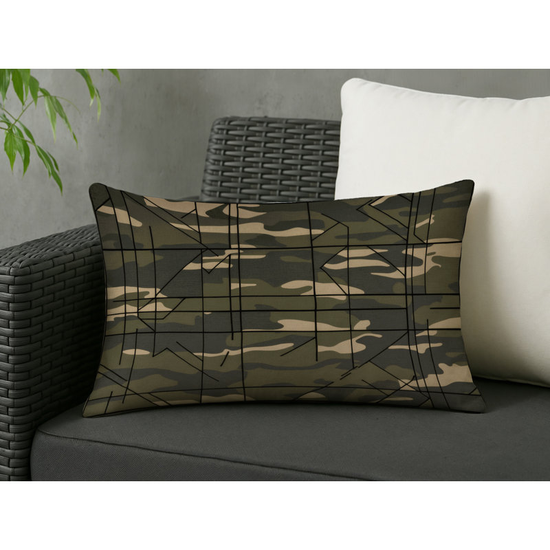 Echo Layer Indoor And Outdoor Pillow, Rectangle 20"H x 14"W