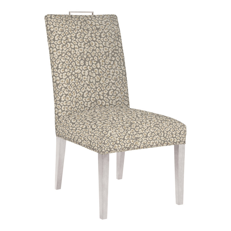 Everhart By Michael Weiss Upholstered Dining Chair, Yes, Ian Pewter, Dove Gray