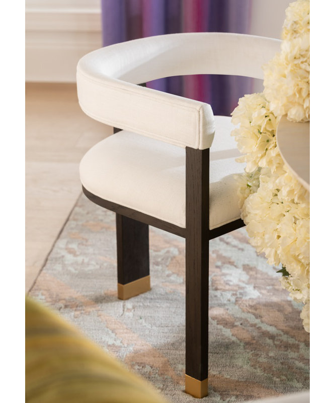 Jude Linen Barrel Chair