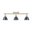 Plafonnier semi-encastré 3 lumières Bryannah-107150119-107150121
