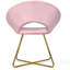 Fauteuil rembourré en velours-187426212