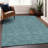 Riyala Teal Washable Indoor-Outdoor Rug - -1441331378