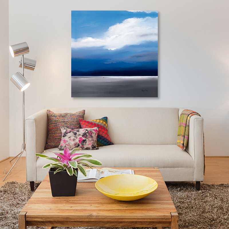 « infinity i », impression sur toile, H 12 po x l 12 po x P 0,75 po, Pas de tapis, Toile tendue