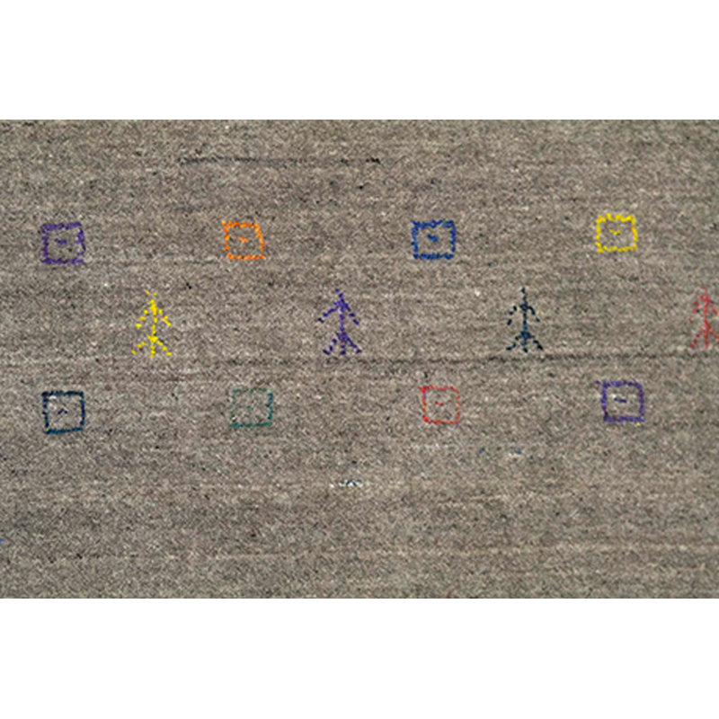 Gabbeh Hand Woven Wool Area Rug