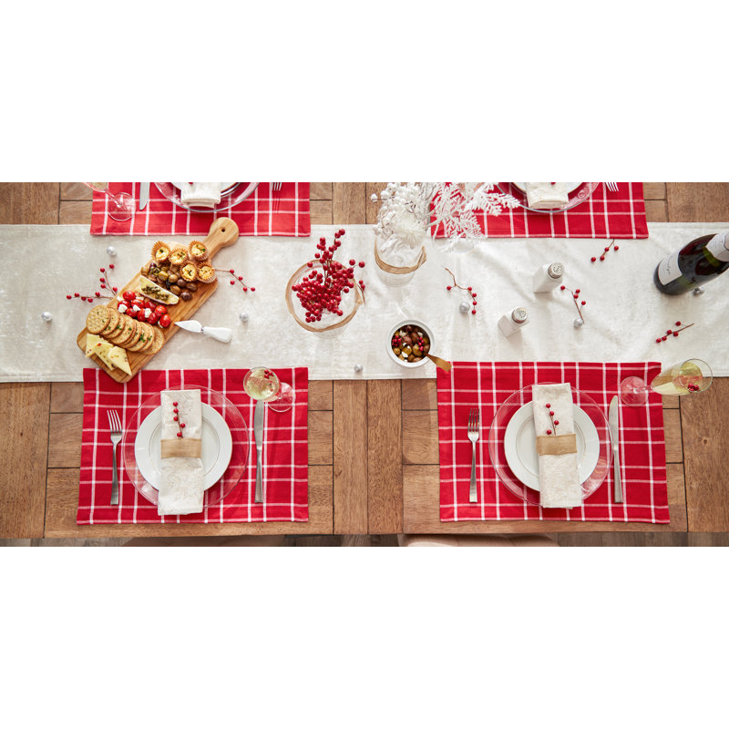 ENSEMBLE DE NAPPES HOLLY baies / 6
