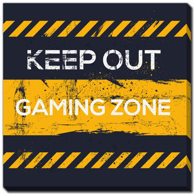 Art mural sur toile Gaming Zone