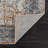 Medallion Design Performance Gray/Brown/Blue Machine Washable Area Rug-71043533