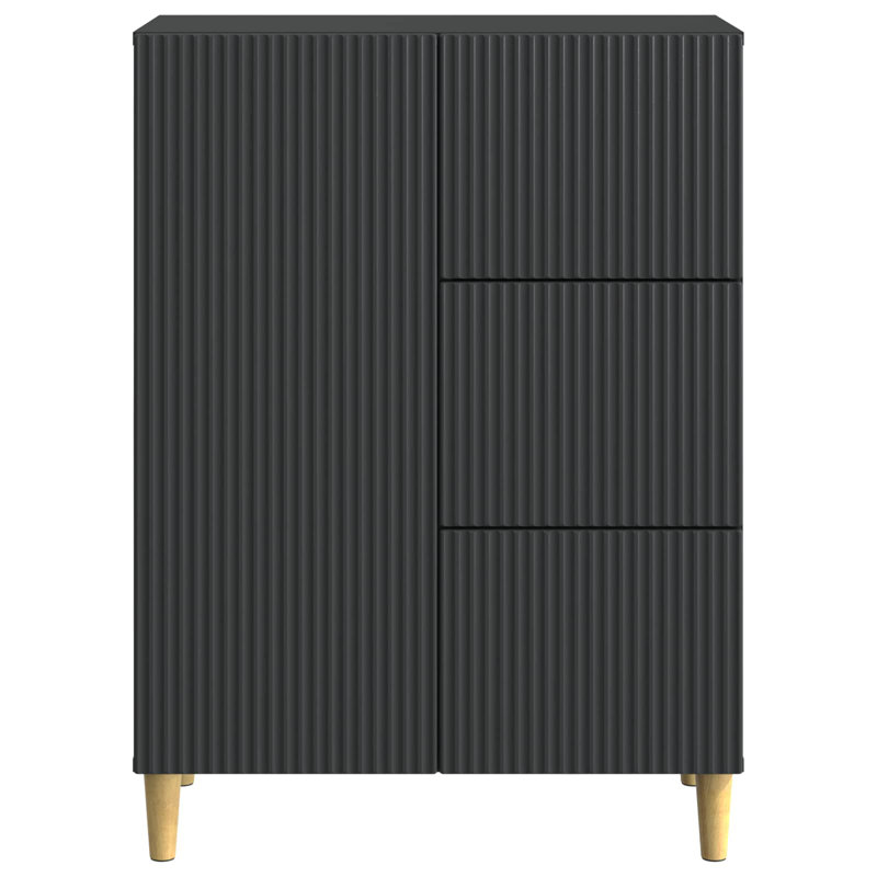 66cm Sideboard, Black