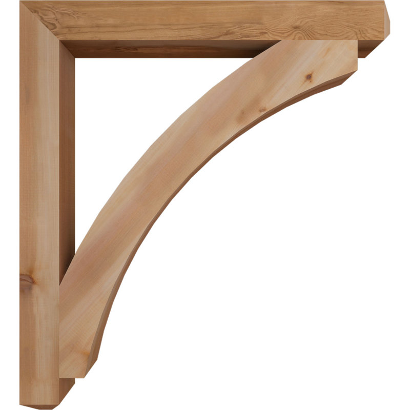 Support pour artisan Thorton, Cèdre rouge de l'Ouest (lisse), H 42 po x l 4 po x P 38 po
