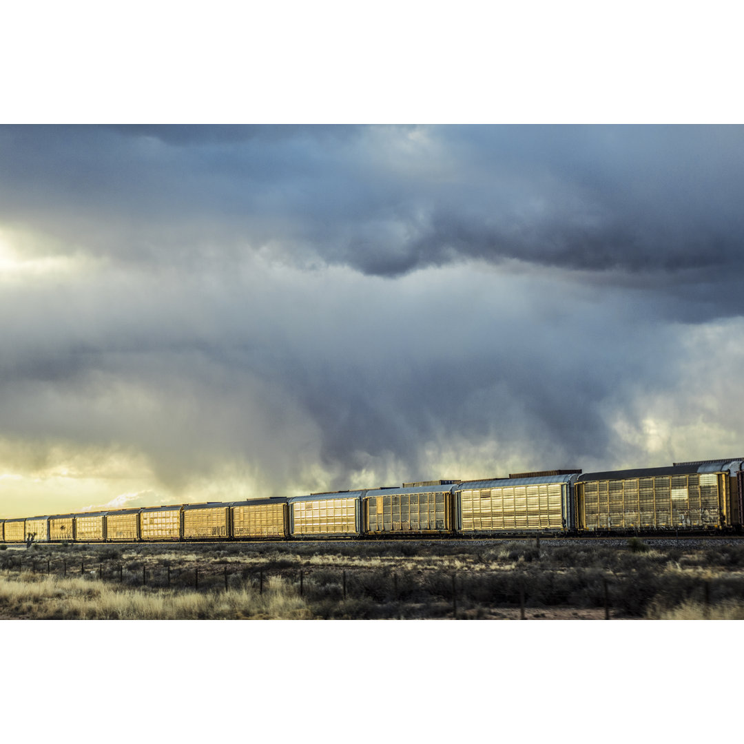 New Mexico Railroad by CampPhoto - Druck