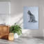 Chat contemporain gris anthracite-129707249