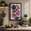 Study in Purple Botanical - Wrapped Canvas-1465528669-1465528670