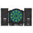 Fat Cat Rega Electronic Dartboard, 13.5" Compact Target Dartboard Cabinet
