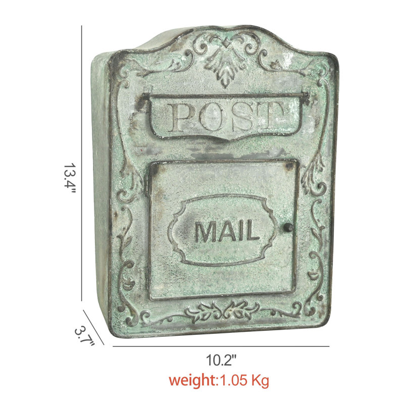 Horatio Steel Wall Mounted Post Box