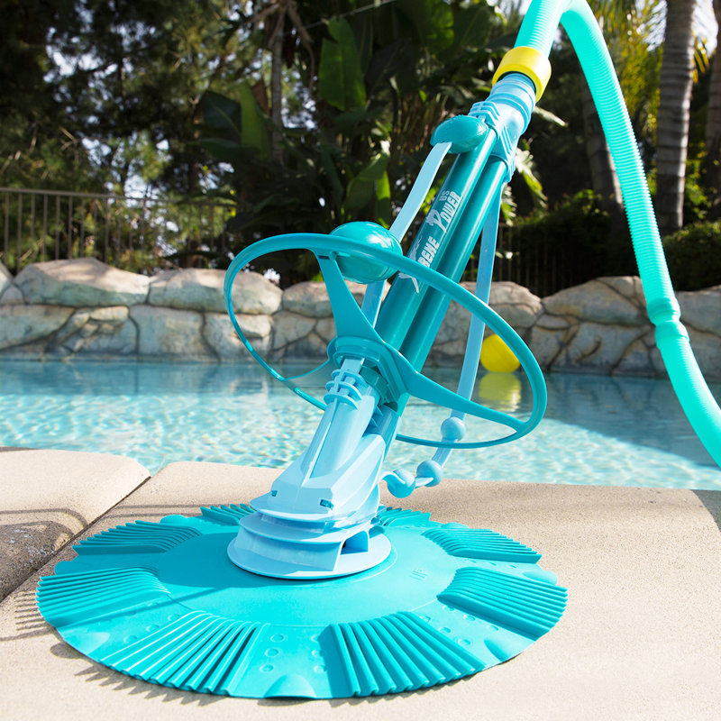 XtremepowerUS  Deluxe Automatic Pool Cleaner Vacuum with Hoses for Easy Pool Maintenance