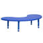 Table d'activité demi-lune en plastique pour enfants-7165794