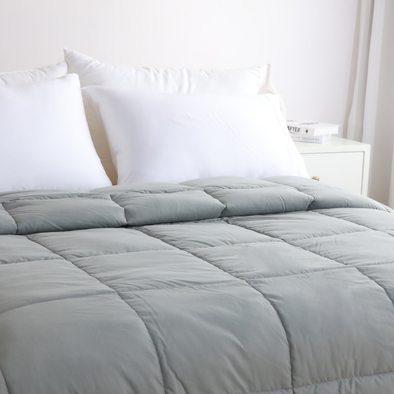 Couette toutes saisons en microfibre brossée Barbati, Double