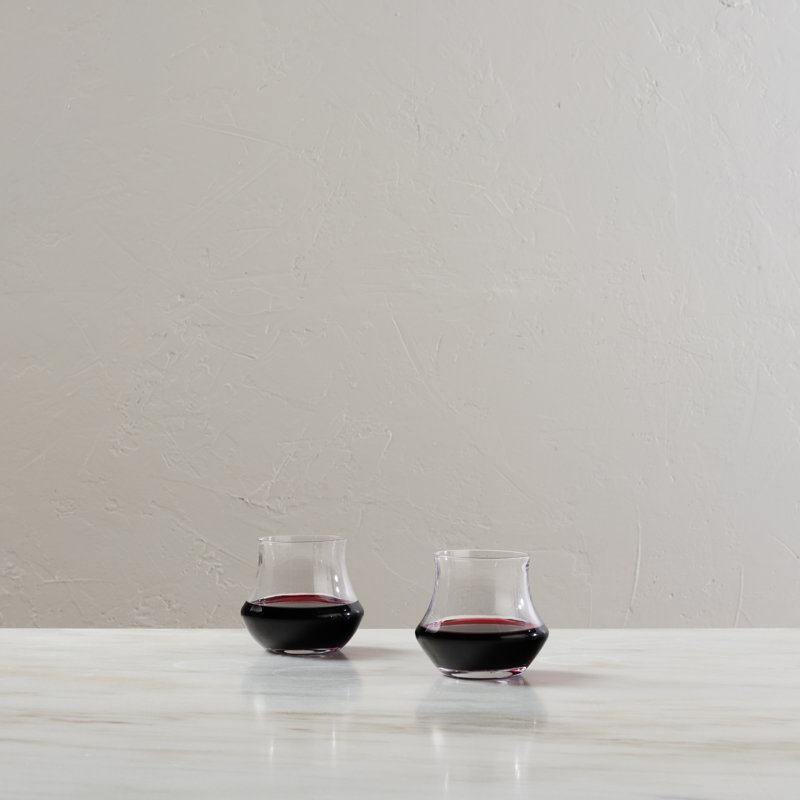 Madison Glass Stemless Wine Glass