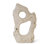 Formation Cast Stone Sculpture, Two Holes, Roman Stone