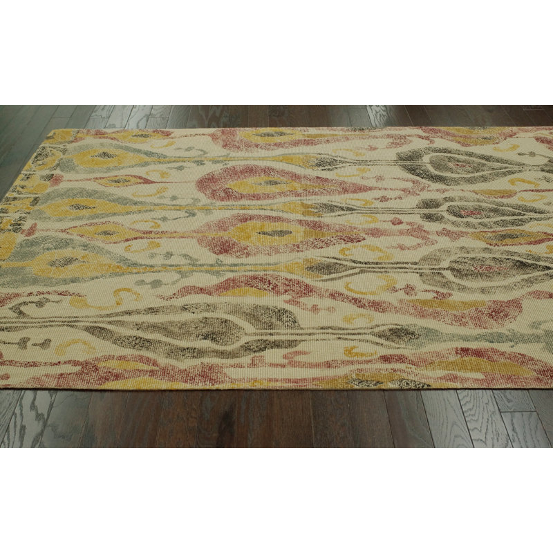 Tapis cachemire Mud Lake, Rectangle 5 pi x 8 pi