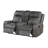 Hemel 2-Piece Grey Motion Reclining Sofa Set