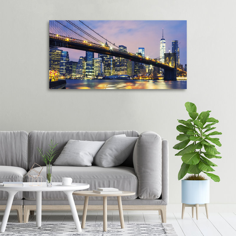 Brooklyn Bridge - Wrapped Canvas Print