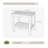 Fiji Shower Bench 36" (90 Cm) With Shelf-347747710