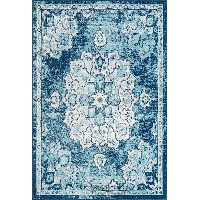 Mirveta Oriental Indoor Rug, Rectangle 6' x 9'