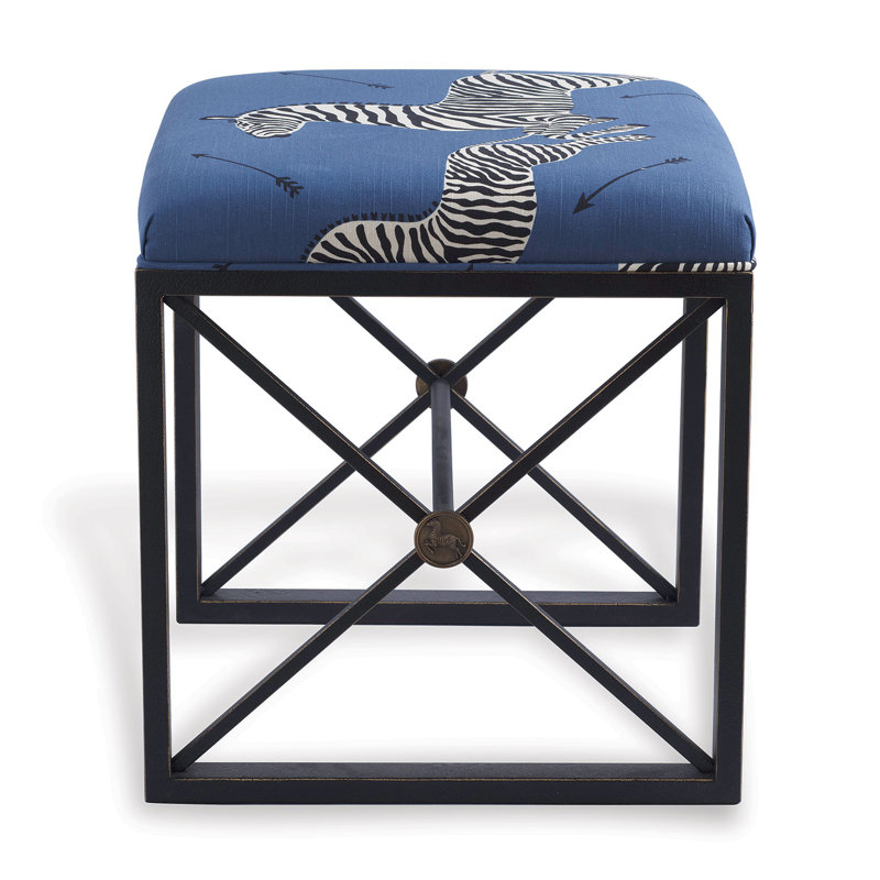 Scalamandre Steel Utility Stool
