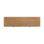 Buffet moderne, armoire de rangement 59 po x 15,75 po x 32,5 po avec 4 portes, panneau de fibres à densité moyenne et placage de frêne avec poignées en métal, finition naturelle, convient-130194599