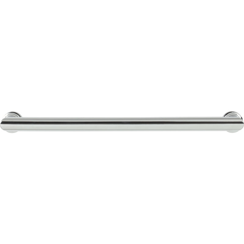 Morris Appliance Pull, Polished Chrome, 12" Center to Center