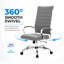 Fauteuil de direction en cuir Mulkey-201597703