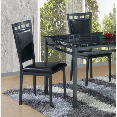 Chaise de salle à manger rembourrée Mcclaran