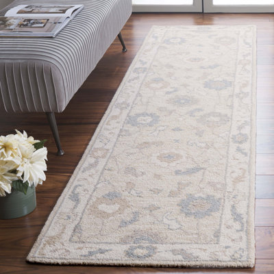 Ebony Hand Tufted Wool Pile Oriental Rug