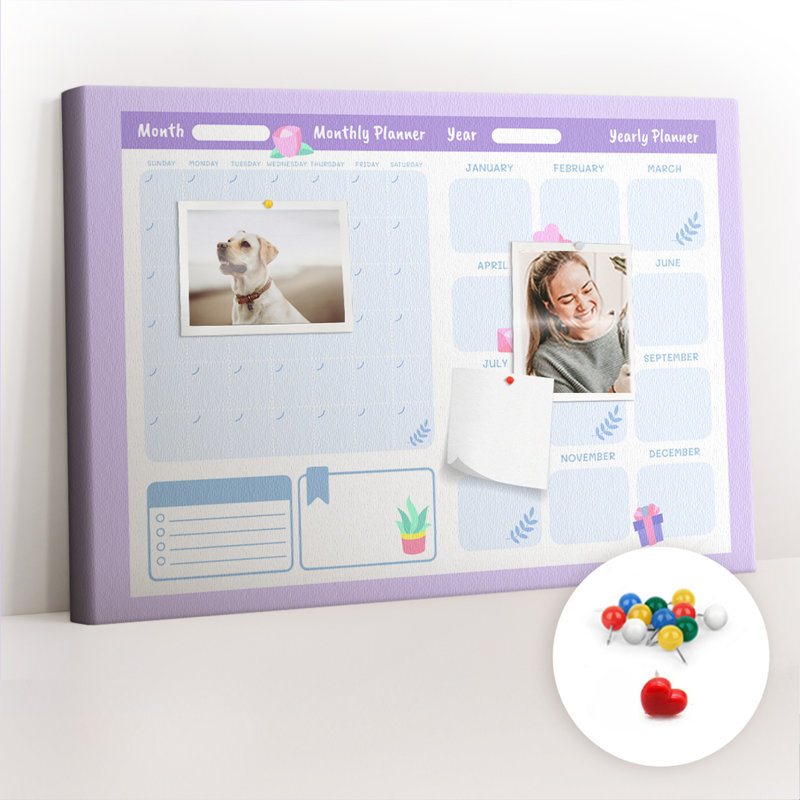 Anito Cork Corkboard / Bulletin Board